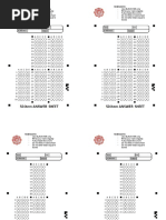 15-Item ZipGrade Answer Sheet | PDF