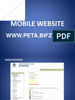 mobile website petabifza