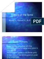 Tumors of The Spine