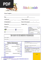 Ficha de Associado Mac