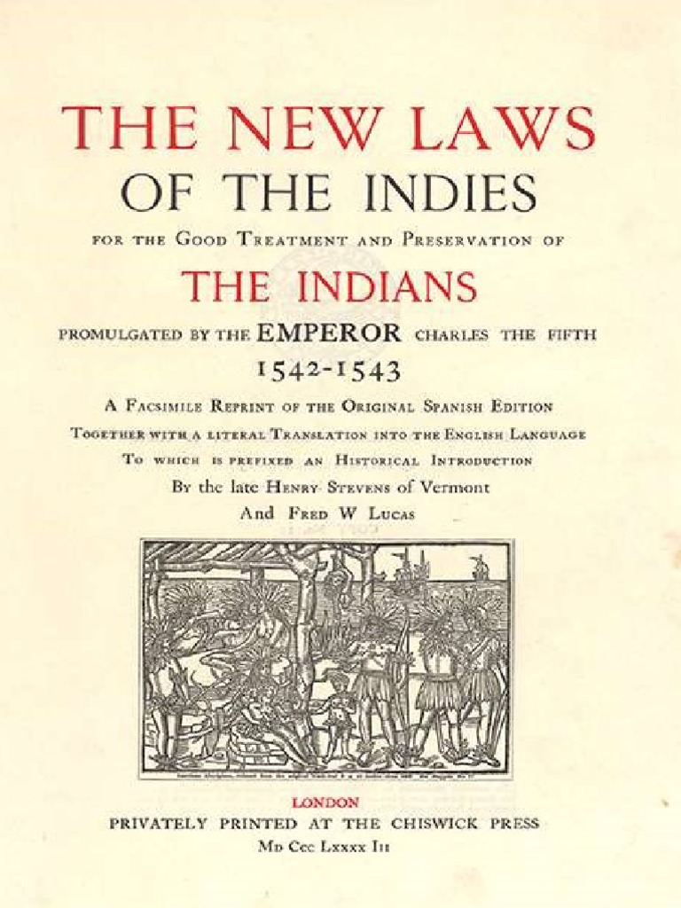LAWS OF THE INDIES.pdf | Native Americans In The United States ...