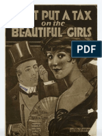 Don't Put A Tax On The Beautiful Girls