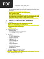 1 Human Rights Course Outline Table