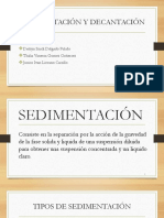 Tema 8 L3 Sedimentacion y Decantacion (Vanesa, Deybin, Junior)