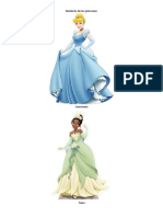 Nombres de Las Princesas