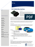 DGE OBD-II VBI Datasheet PDF