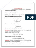 Funciones pares e impares y Fourier