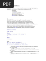 C++ Standard Library