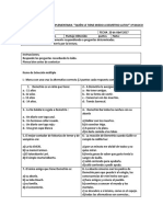 PRUEBA de Lectura Complementaria Quien Le Tiene Miedo