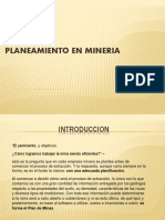 PLANEAMIENTO EN MINERIA - Subtrranea Oviedo PDF