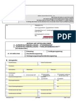 Aufenthaltsbewilligung Studierender U Fama Formular