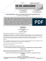 Diário do Judiciário Eletrônico TJMG edição 85