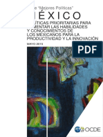 Mexico Politicas Prioritarias para Fomentar Las Habilidades y Conocimientos de Los Mexicanos PDF