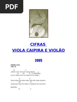 150 Cifras - Viola Caipira, PDF, Milho