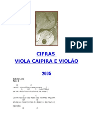150 Cifras - Viola Caipira, PDF, Milho