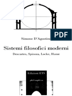 Sistemi Filosofici Moderni - Simone D’Agostino
