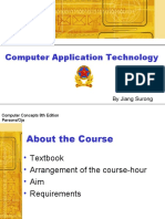 Computer Application Technology: by Jiang Surong