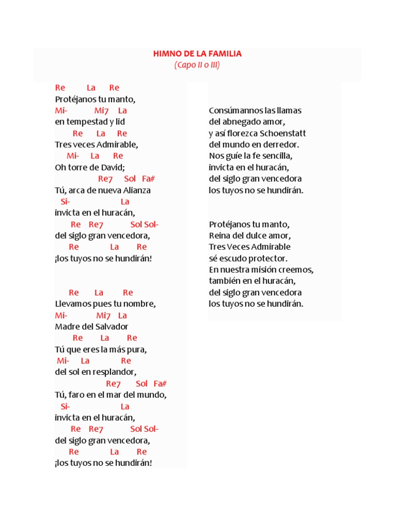 Himno de La Familia