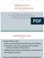 Pilih Bentuk Sediaan PDF