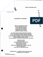 IRIG-106 1999 Telemetry Standards