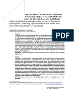 Relationship Between Employee Perceptions of Supervisor Leadership Styles and Performance