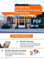 BERKUALITAS, 0822 9000 9990, Jasa Renovasi Rumah Di Surabaya