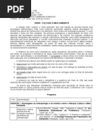 Cultura e Meio Ambient e 12004