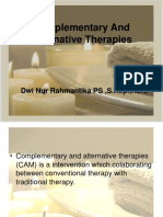 Complementary and Alternative Therapies