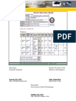 Kartu Rencana Studi: Menyetujui, Kendari, 09 Agustus 2018 Penasehat Akademik Mahasiswa Bersangkutan