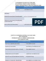 Ajuste Calendario 2017 2018 PDF