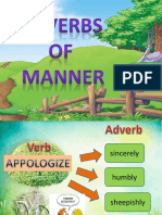 Adverbs of Manner