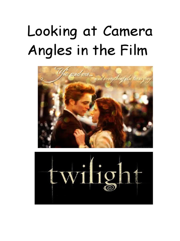 Analyzing Camera Angles in Film | PDF | Sentence (Linguistics) | Word