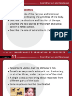 Learning Outcomes: Maintenance & Regulation of Processes