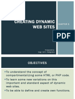 Creating Dynamic Web Sites - Chapter 5