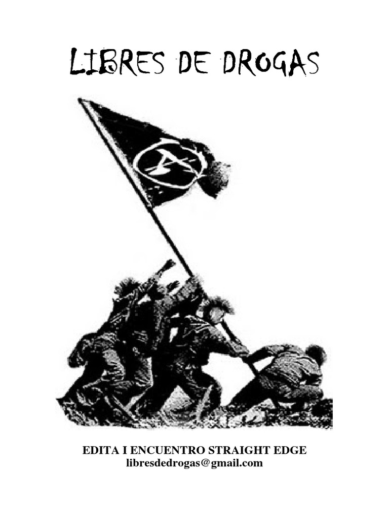 Libres de Drogas Straight Edge PDF Naturismo Drogas