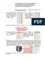 Examen Parcial de Circuitos Digitales 2013-II