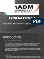 Empresas Privadas