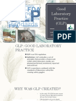 Good Laboratory Practice (GLP) - ICBB