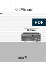 PAC-5000 - OM - Operation Manual