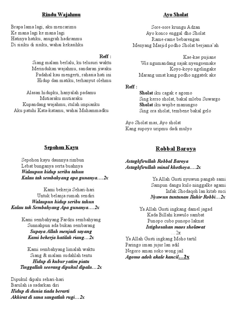 Syair Lagu  PDF
