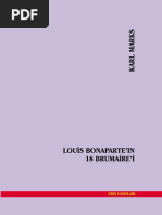 Karl Marks - Louis Bonaparte'ın 18 Brumaire'i