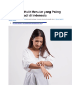 7 Penyakit Kulit Menular Yang Paling Sering Terjadi Di Indonesia