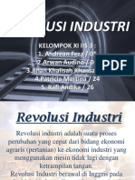 Revolusi Industri Egalite Xi Iis 33