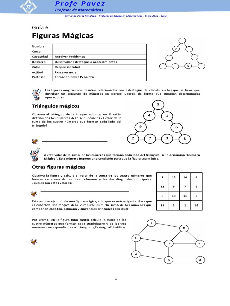 Figuras Mágicas Pdf Pdf