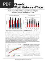 Soybean and Oilseed Meal Import Prospects Higher As Severe Weather Damages EU Crops