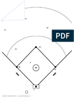 Baseball Field Diagram Players PDF