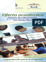 Brochure Oferta Académica en Los CCPP