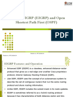 Enhanced IGRP (EIGRP) and Open Shortest Path First (OSPF) : Revision No.: PPT/2K804/04