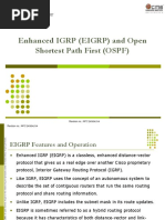 Enhanced IGRP (EIGRP) and Open Shortest Path First (OSPF) : Revision No.: PPT/2K804/04