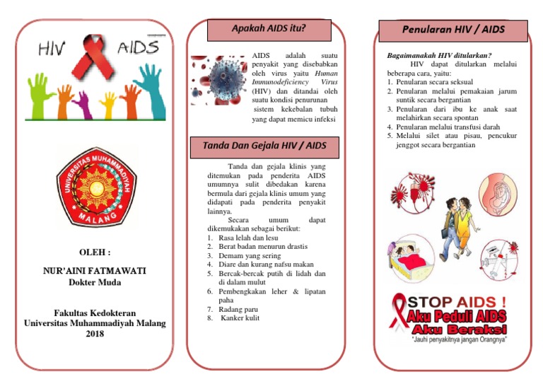 Leaflet Hiv | PDF